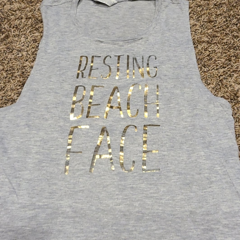 Resting Beach Face Top